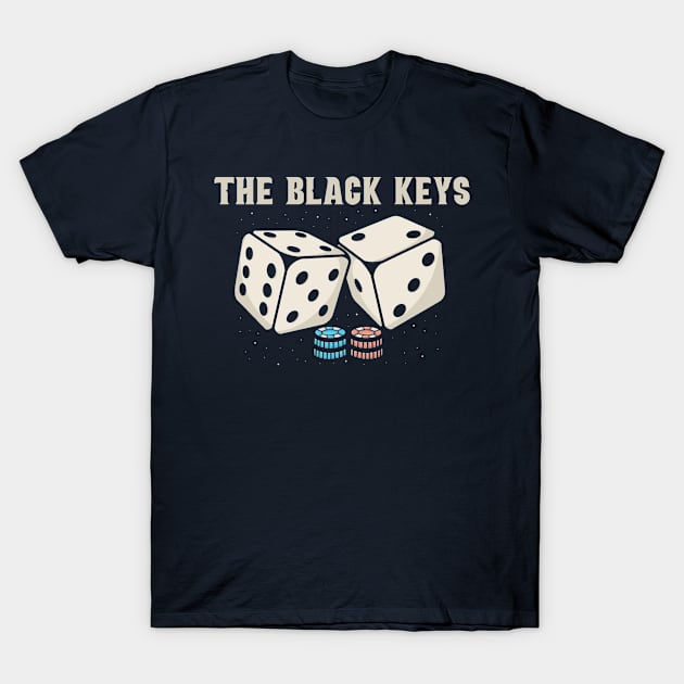 black keys T-Shirt by Hsamal Gibran